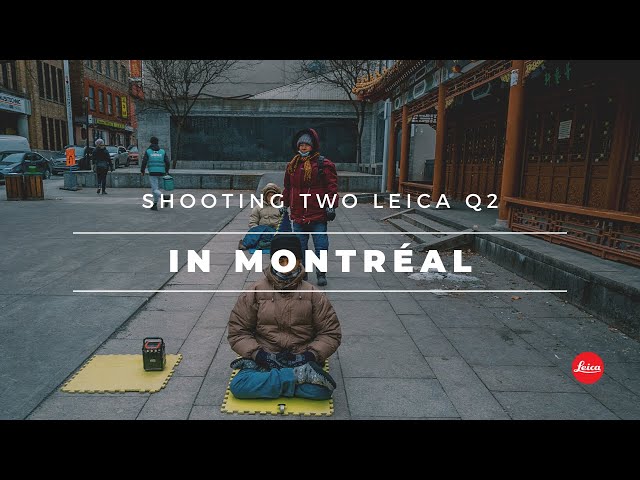 One Leica Q2 is good, TWO IS BETTER ;-) | Montréal Street photography with my friend @73tilinfinity