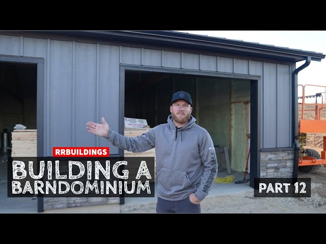 Building a Barndominium 12: Installing Gutters and LP Siding Details