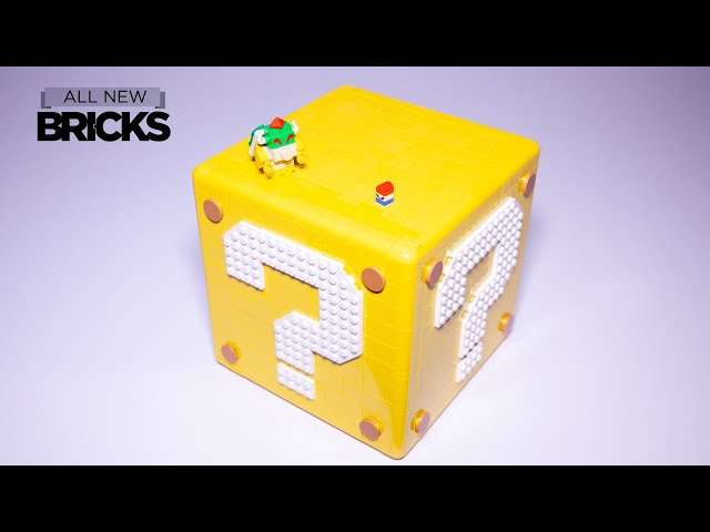 Lego Super Mario 71395 Question Mark Block Speed Build from Nintendo 64