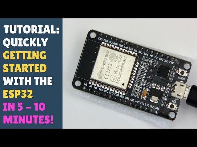 TUTORIAL: Quickly getting started with ESP32 / ESP32S in 5 - 10 minutes! Beginner Friendly! Arduino!