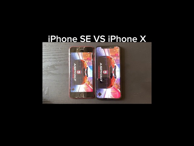 iPhone SE 2 vs iPhone X Asphalt 9 TEST in 2023 Best iPhone for Asphalt in 2023