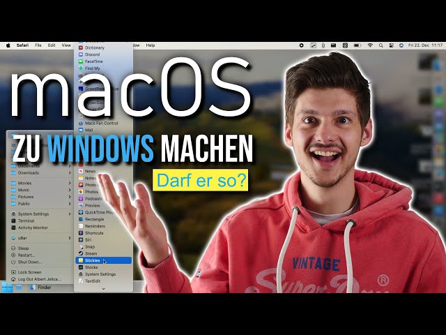 Diese Tools verwandeln macOS in Windows