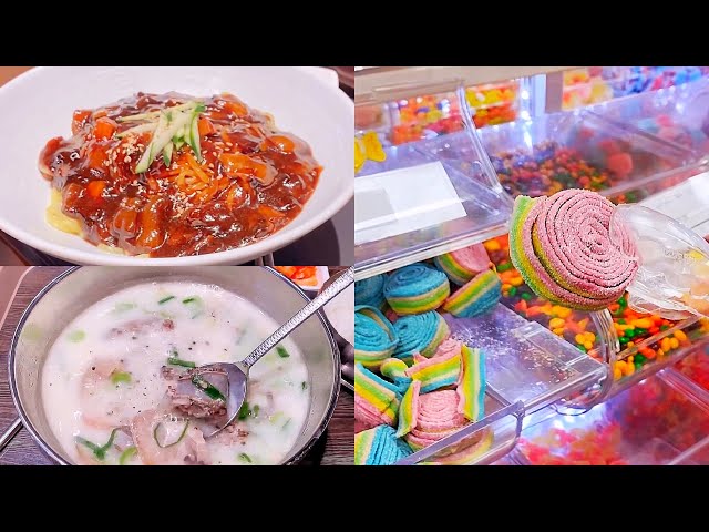 Thiên đường đồ ăn Hàn Quốc trong TRẠM DỪNG CHÂN siêu to khổng lồ