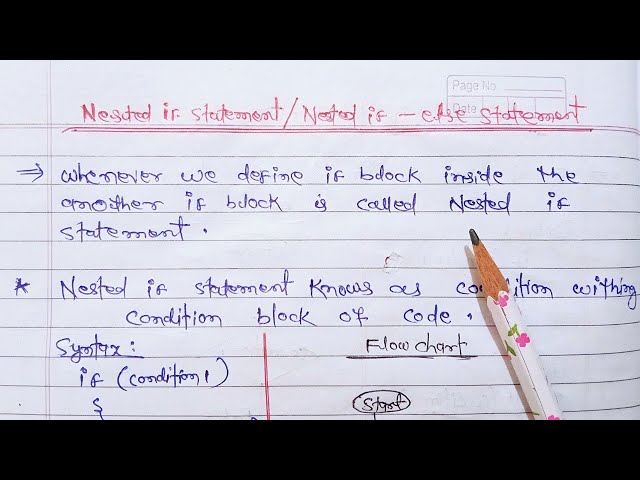 Nested if statement in C (hindi) | nested if else statement