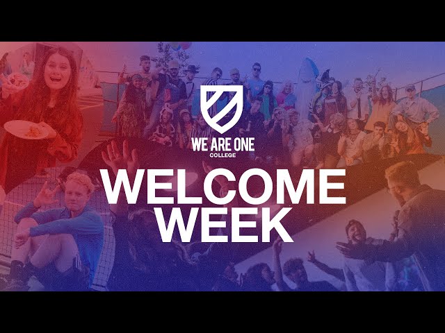 Welcome Week Vlog 2023 | We Are One College