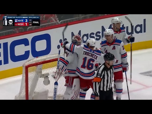Rangers on verge of sweeping Capitals + Ovechkin Rant