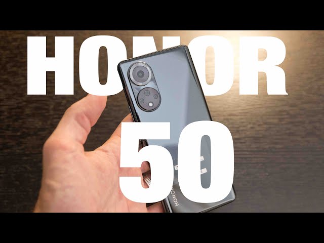 Unboxing: Das neue Honor 50 mit Google-Diensten und 108-MP-Kamera