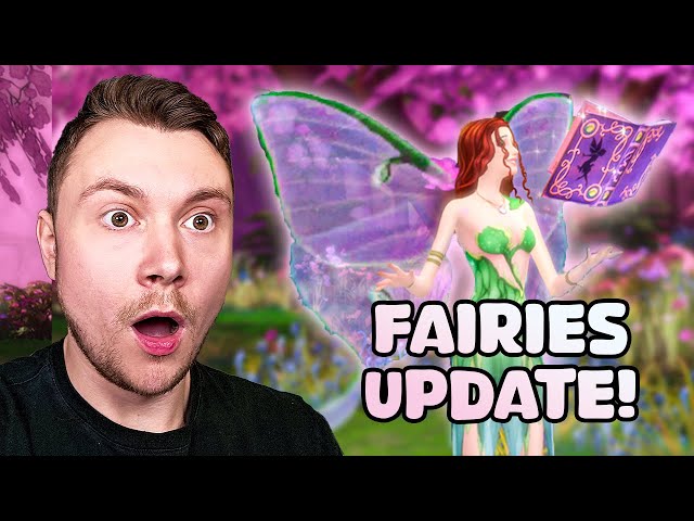Sims 4 fairies got a HUGE update (literally huge)