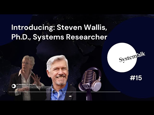 SystemTalk #15 -  Introducing: Steven Wallis, Ph.D., Systems Researcher