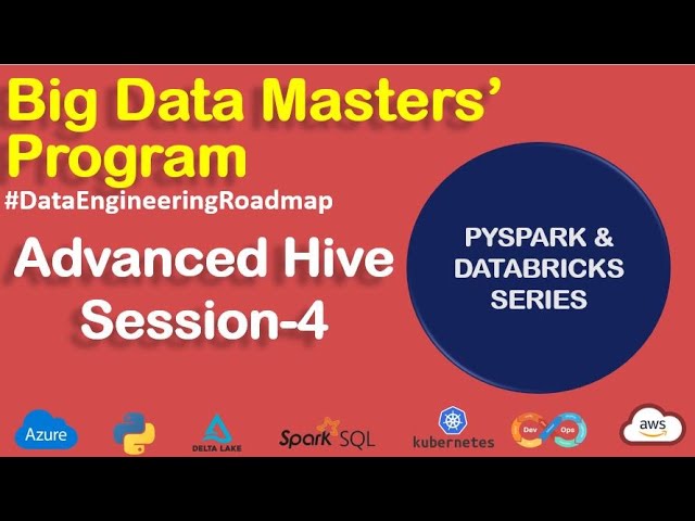 Week12 Day21- Big Data Master's Program -Advanced Hive Session-4