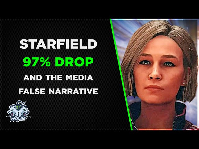 I will now talk about Starfield 97% player numbers drop and Palworld for a little over 13 minutes