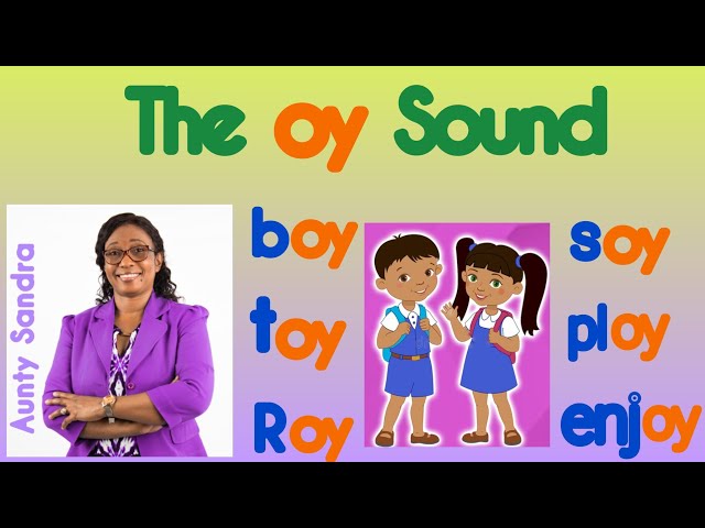 The 'oy' Sound | Diphthong | Phonics | Blending Letter Sounds | Learn to Read and Spell | Syllables