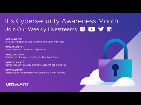 Cybersecurity Awareness Month: It's Easy to Deploy Secure Windows and Linux Workloads