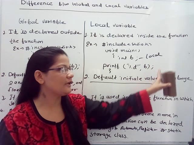 GLOBAL and LOCAL VARIABLES in C in Hindi  Lec-36|C Programming Tutorial in Hindi