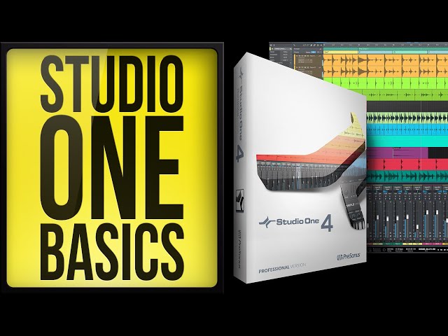 Studio One Basics - Getting Started