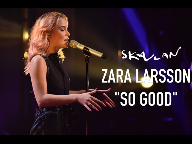 Zara Larsson «So Good» Live on Skavlan | SVT/NRK/Skavlan