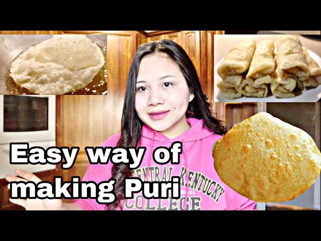 EASY WAY OF MAKING PURI/EVELYN/CHIN STYLE COOKING