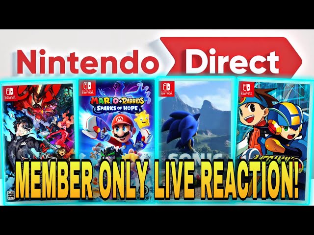 Nintendo Direct Mini Partner Showcase June 28th 2022 Live Reaction (Members Only)