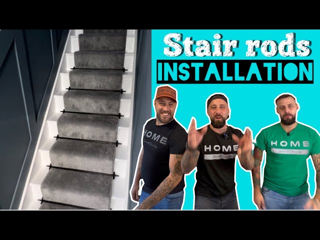 How To Install Stair Rods on a Carpet Runner