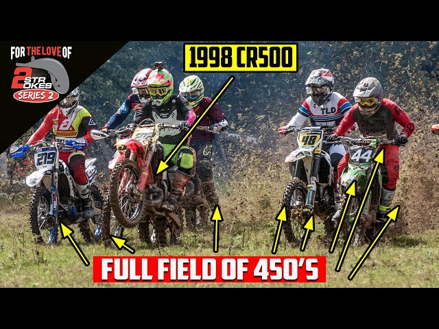 22-Year-Old CR500 Races Modern 450 4 Strokes at National Championship | For The Love of 2 Strokes