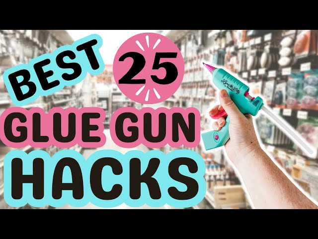 🌟25 BEST DIYS & HACKS (you’ll never look at Glue Guns the same way again!) FAST HACKS & DIYS