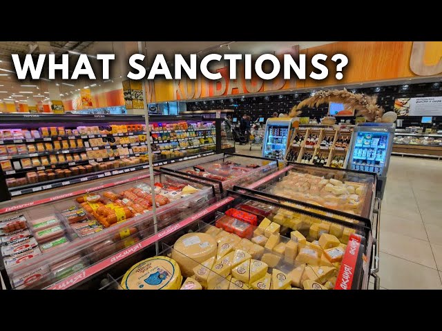 Russian Typical (German Owned) Supermarket Tour: Globus