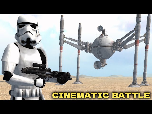 Galactic Empire vs CIS Battle Droids - Who is Stronger? - Men of War: Star Wars Mod