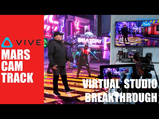 Professional Virtual Studio with LED Walls is Affordable: HTC VIVE Mars CamTrack - MWC23 Report