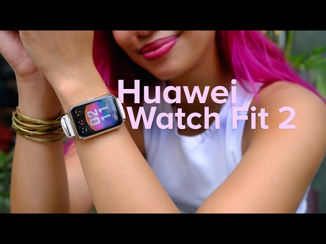 HUAWEI WATCH FIT 2 UNBOXING + first look!