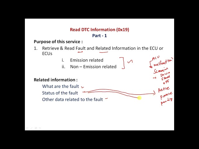 Read DTC Information Part - 1