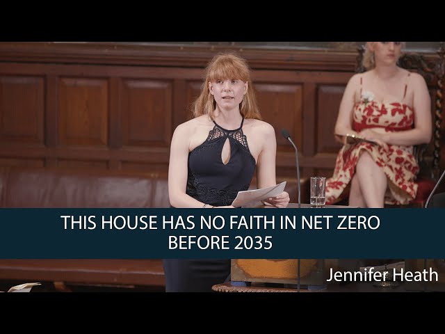Jennifer Mary Heath | This House Has No Faith in Net Zero Before 2035 | 1 of 8