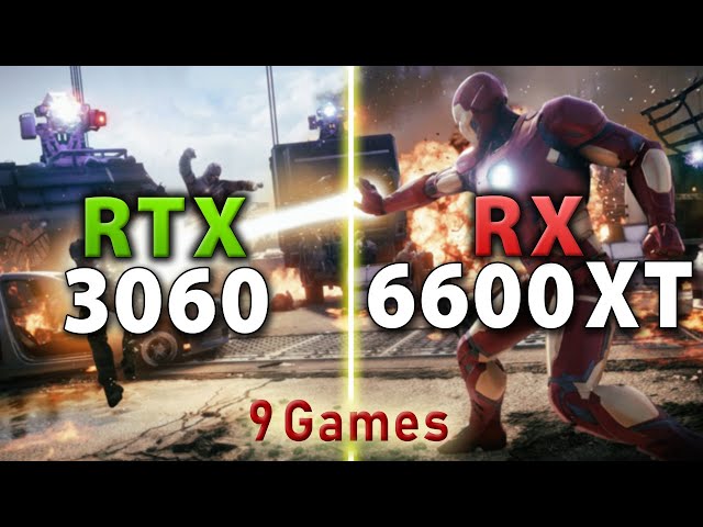 RX 6600 XT vs RTX 3060 // Test in 9 Games | 1080p, 1440p