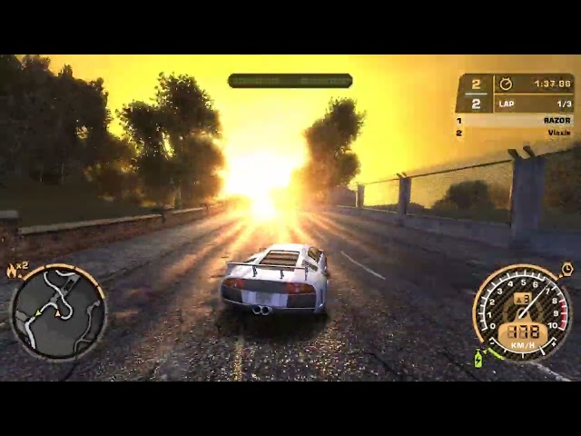 nfs most wanted 05 ending