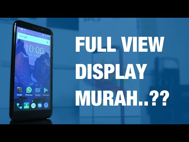 Unboxing & Review SPC L54 Optima — Ponsel Full View Display Murah Indonesia