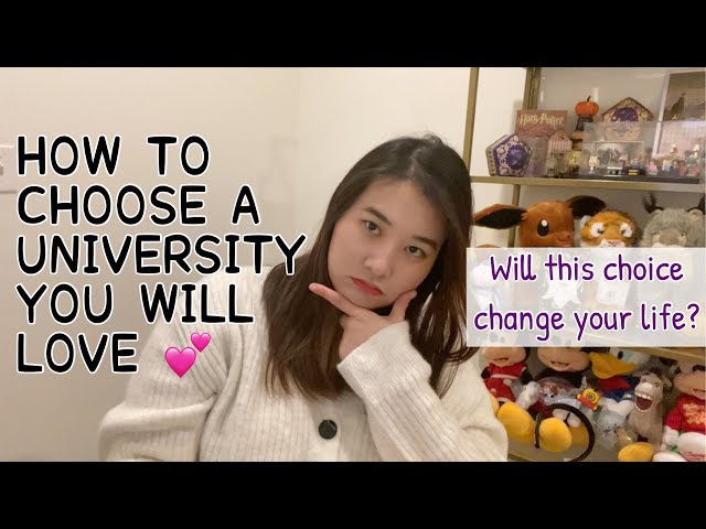 How To Choose a University/College and a Major You Will Love