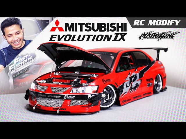RC Modify 36 | Sean's Red EVO 9 Fast and Furious Tokyo Drift Style - RC Car