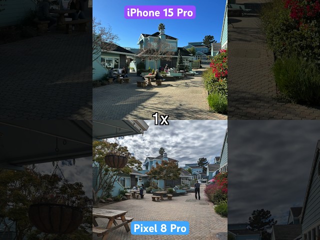 iPhone 15 Pro vs Pixel 8 Pro camera comparison!