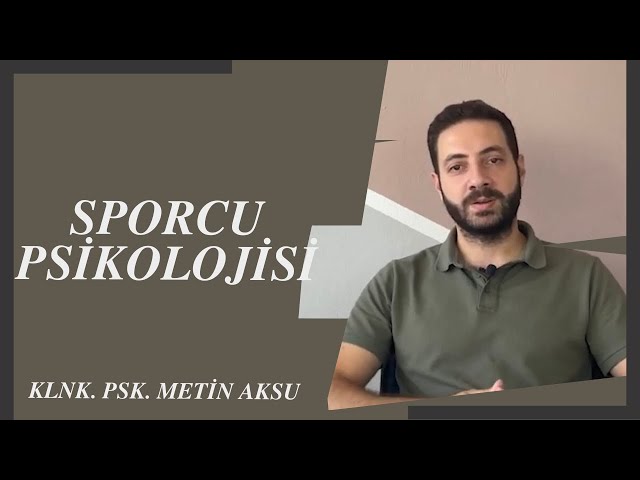 Sporcu Psikolojisi - Vizör : Kemal Aydın - Klnk. Psk Metin Aksu - B01