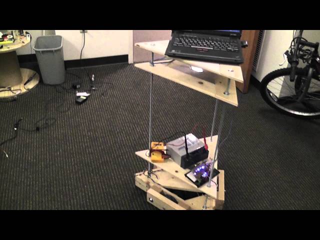 Senior Project Robot Takes First Steps