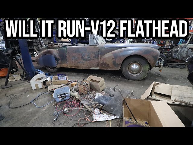 Can We Get Our Sketchy 1941 V-12 Lincoln Running Without Getting SHOCKED!!