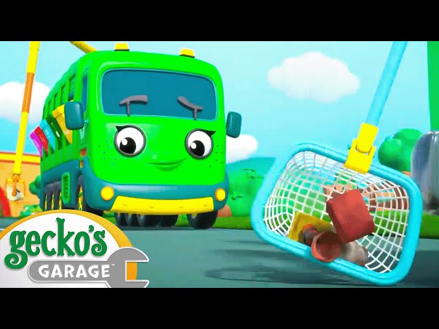 Trash Treasure Hunt | Gecko's Garage | Cartoons For Kids | Toddler Fun Learning