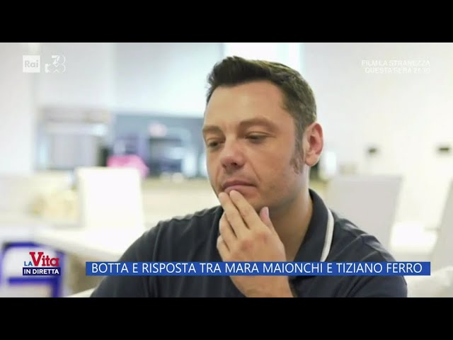 Botta e risposta tra Mara Maionchi e Tiziano Ferro dopo "Belve" - La Vita in diretta 01/05/2024