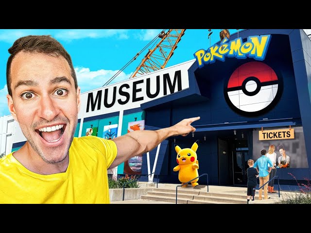 I Opened a Real Life Pokémon Museum (you can visit)