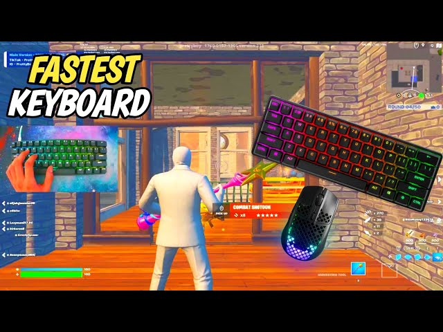 Steelseries Apex Pro Mini ASMR 🤩 OmniPoint Switches Fast Keyboard Fortnite Tilted Zonewar Gameplay 🎧