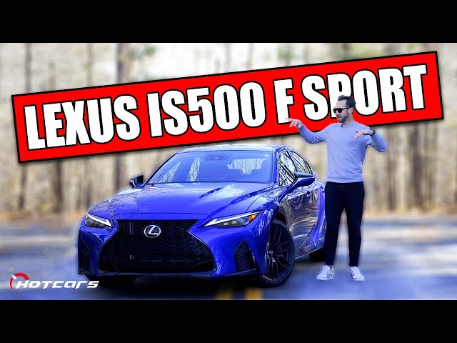 2023 Lexus IS500 F Sport Review - The Sexy Red Interior