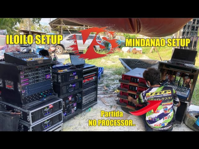 Kami pa ang Nasiraan - Iloilo Vs Mindanao Technician & Mini Sound Setup