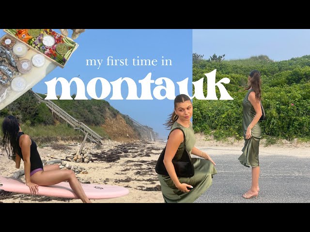 24 hours in Montauk, New York 🐚 (surf lessons, dinner, workouts)
