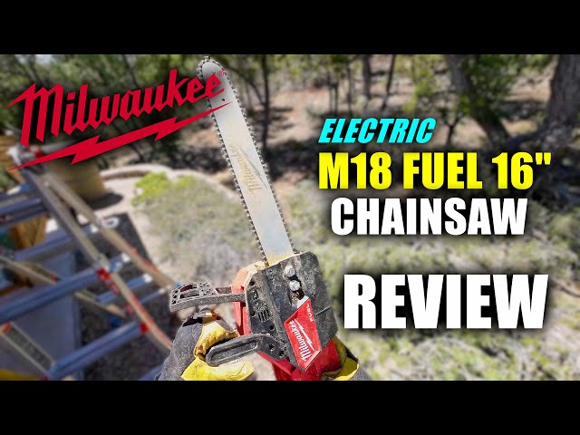 Milwaukee M18 Electric Chainsaw Review - Cordless & Brushless Convenience but Can it Handle it??!