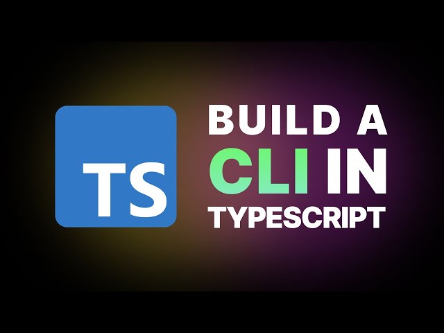 TypeScript, Node, esbuild, Commander... Let's build a CLI!