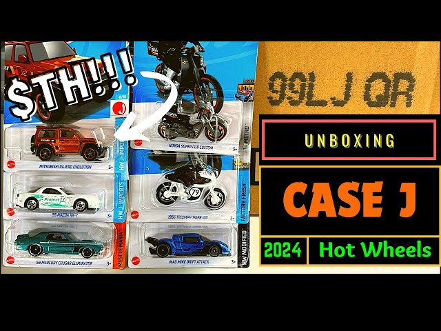 Unboxing - Hot Wheels 2024 Case J (with a SUPER!!)